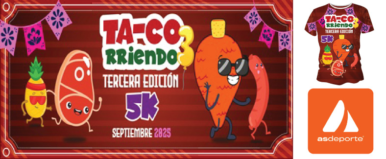 3RA EDICION TA-CO RRIENDO 2025